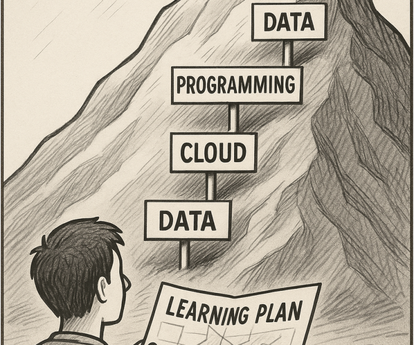 20250523_1159_Climbing IT Knowledge Mountain_simple_compose_01jvyg4ctbecj8k8jvb1f2bvba