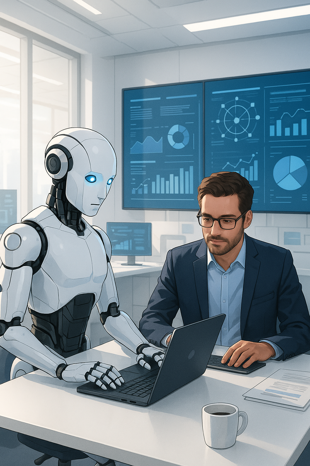 20250527_0941_Futuristic Human-AI Collaboration_simple_compose_01jw8hsvhaem19t4k5f37q0ghn