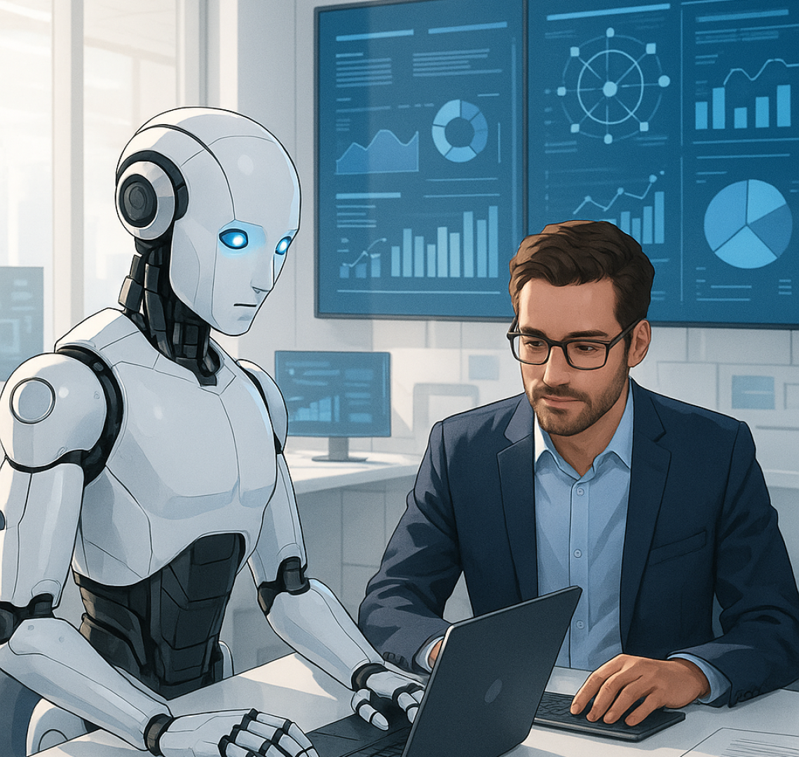 20250527_0941_Futuristic Human-AI Collaboration_simple_compose_01jw8hsvhaem19t4k5f37q0ghn