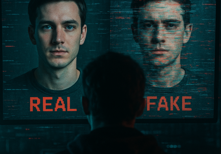 20251027_1117_Deepfake Detection Concept_simple_compose_01k8jp3v32fg6rmkr3aesz5xn5