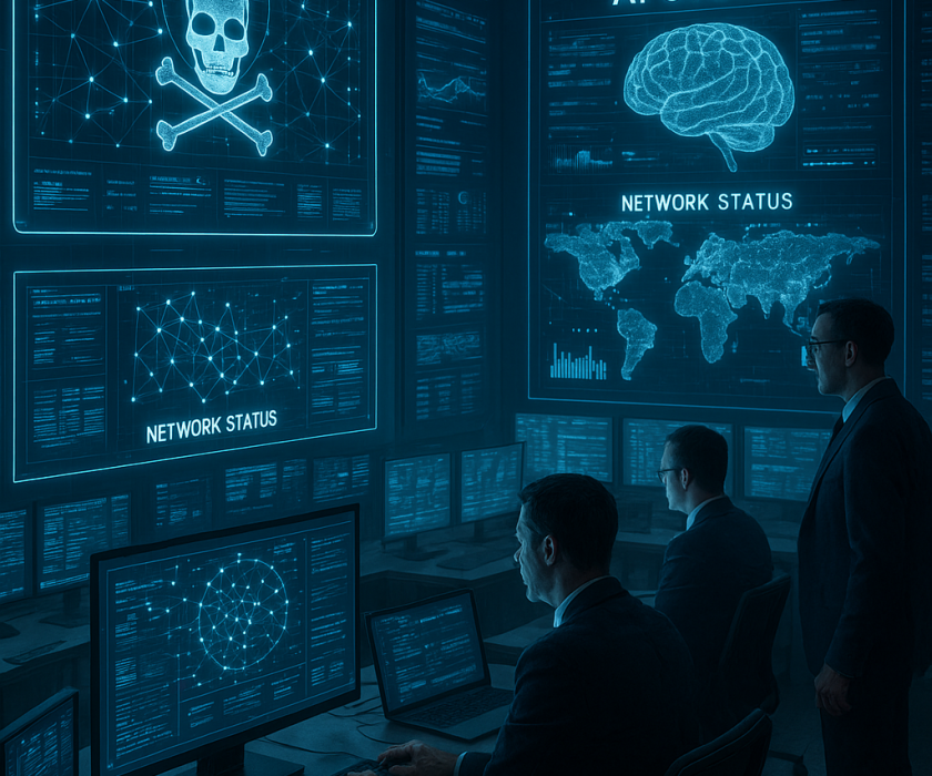 20251105_1106_Futuristic Cyber Defense Hub_simple_compose_01k99v102ge8et87wt8mq5hzf7