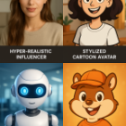 ARTICLE : L’essor des avatars IA et influenceurs virtuels en 2025 : opportunité ou illusion ?